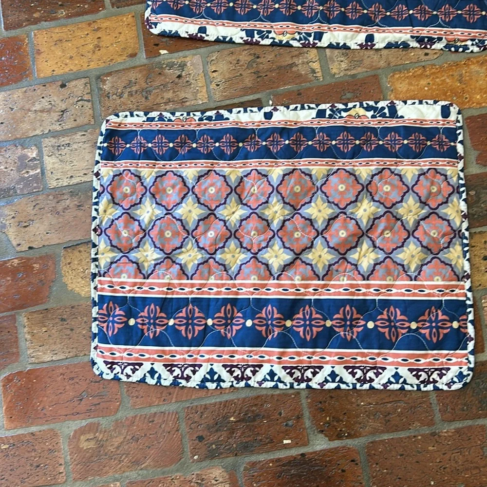 VCNY quilted standard shams (2)